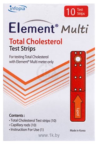 Фотографии Infopia Element Multi Total Cholesterol 10 шт.