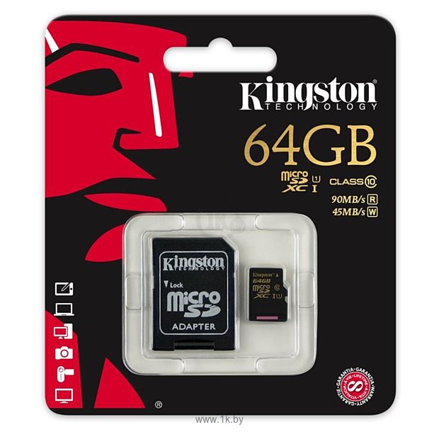 Фотографии Kingston SDCG/64GB