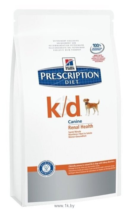 Фотографии Hill's (2 кг) Prescription Diet K/D Canine Renal Helth dry