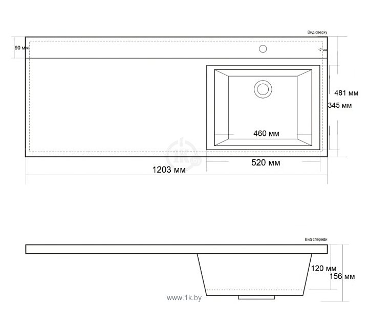 Фотографии BelBagno BB1200/480-LV-MR-R