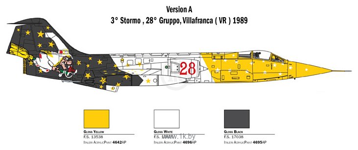 Фотографии Italeri 2777 F-104G Starfighter Special Color