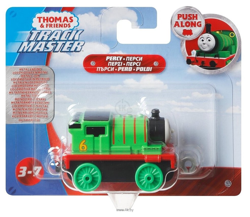 Фотографии Thomas and Friends Локомотив Перси серия TrackMaster FXX03