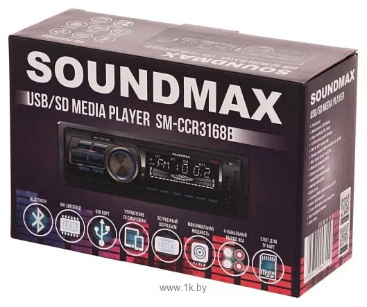 Фотографии Soundmax SM-CCR3168B