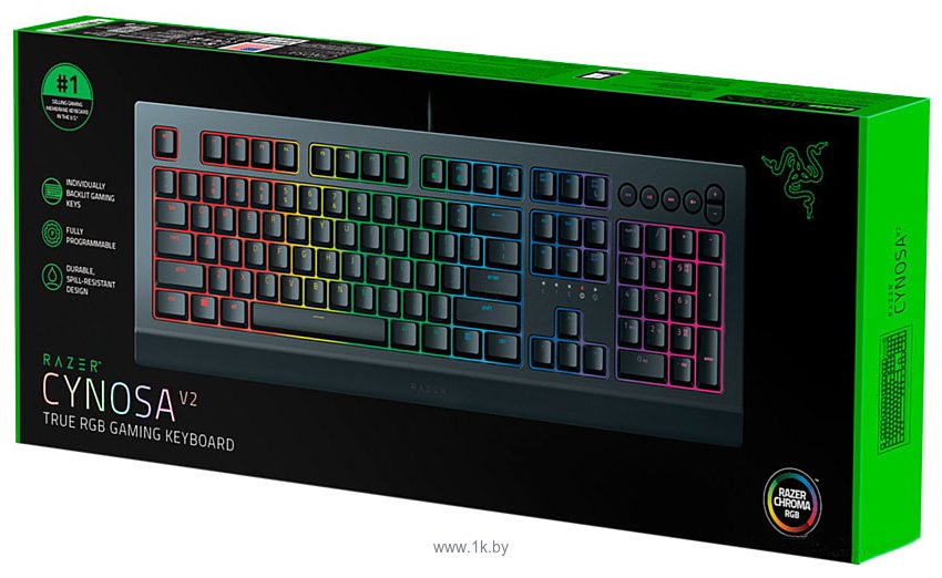 Фотографии Razer Cynosa v2 нет кириллицы