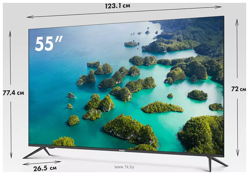 Фотографии Haier 55 Smart TV S2