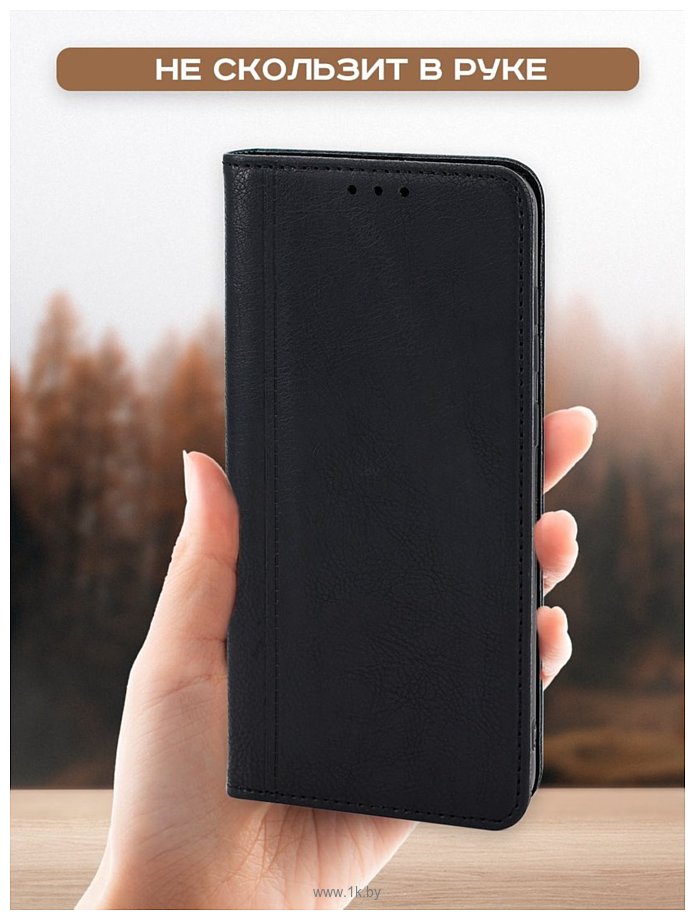 Фотографии Case Book для Poco X6 5G/Redmi Note 13 Pro 5G (черный)