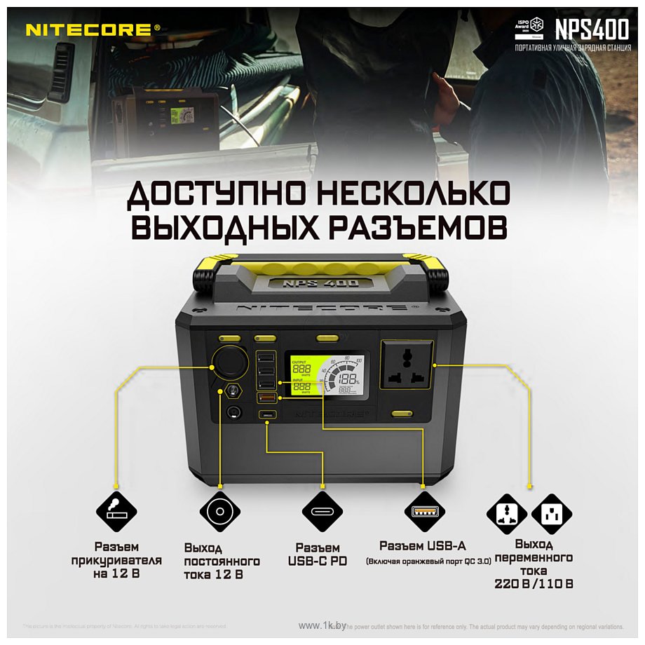 Фотографии Nitecore NPS400