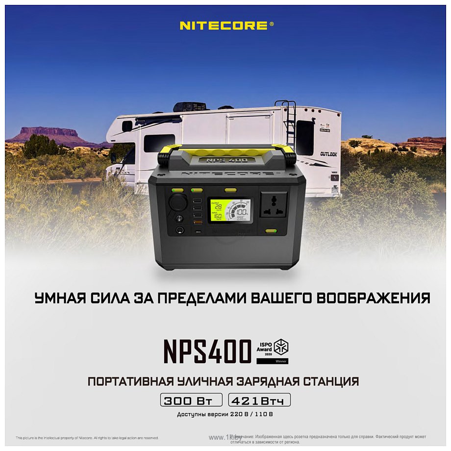 Фотографии Nitecore NPS400