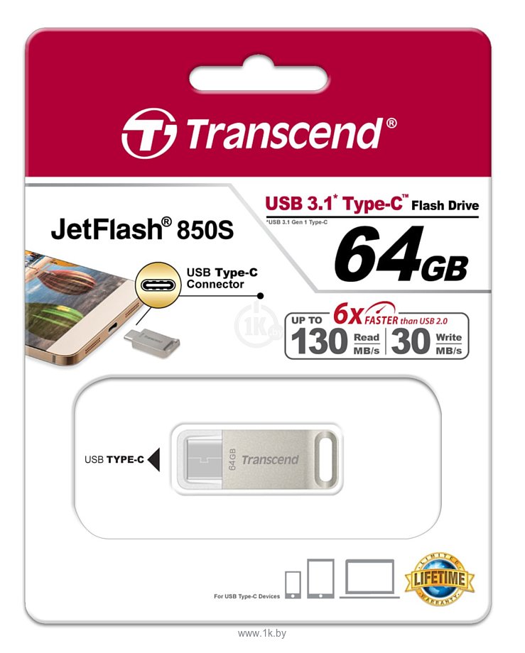 Фотографии Transcend JetFlash 850S 64Gb