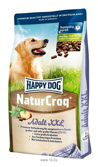 Фотографии Happy Dog (15 кг) NaturCroq XXL для собак крупных пород