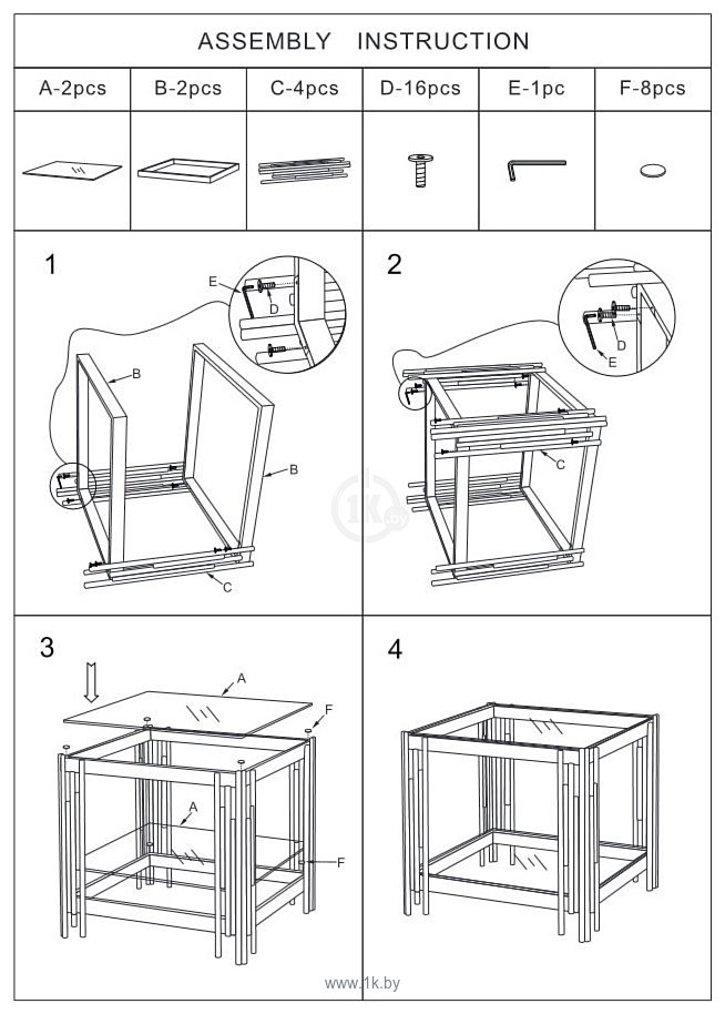 Фотографии Stool Group Гэтсби 55x55 EET-027-TG-1 (стекло smoke/сталь золото)