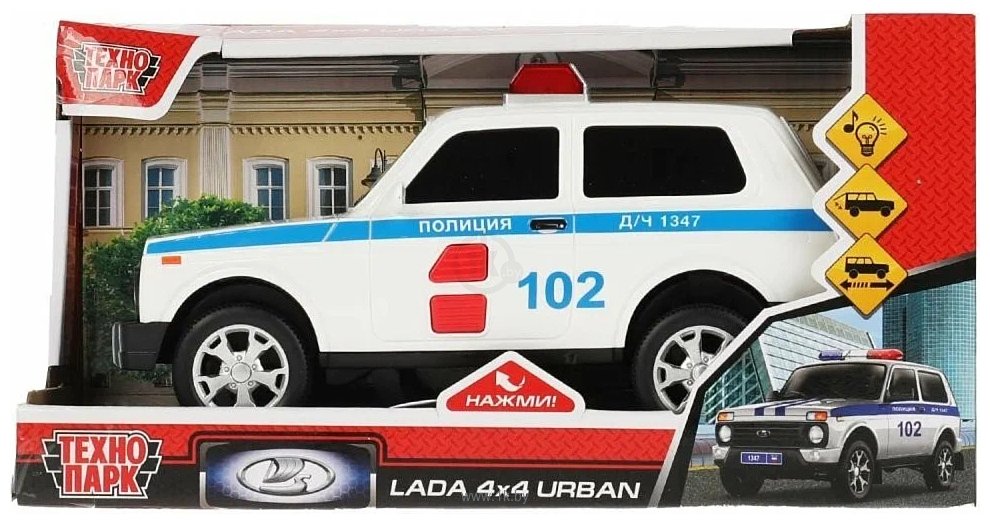 Фотографии Технопарк Lada 4x4 Urban URBANBLACK-20PLPOL-WH