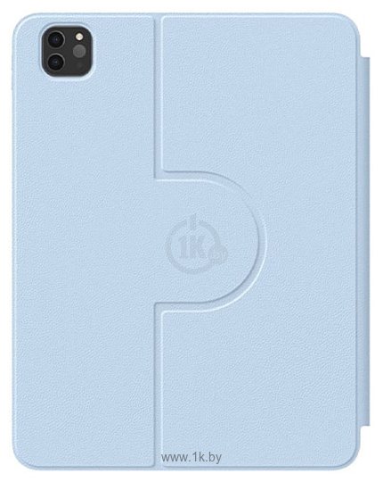 Фотографии Baseus Minimalist Series Magnetic Protective Case/Stand для Apple iPad Pro 12.9 (голубой)
