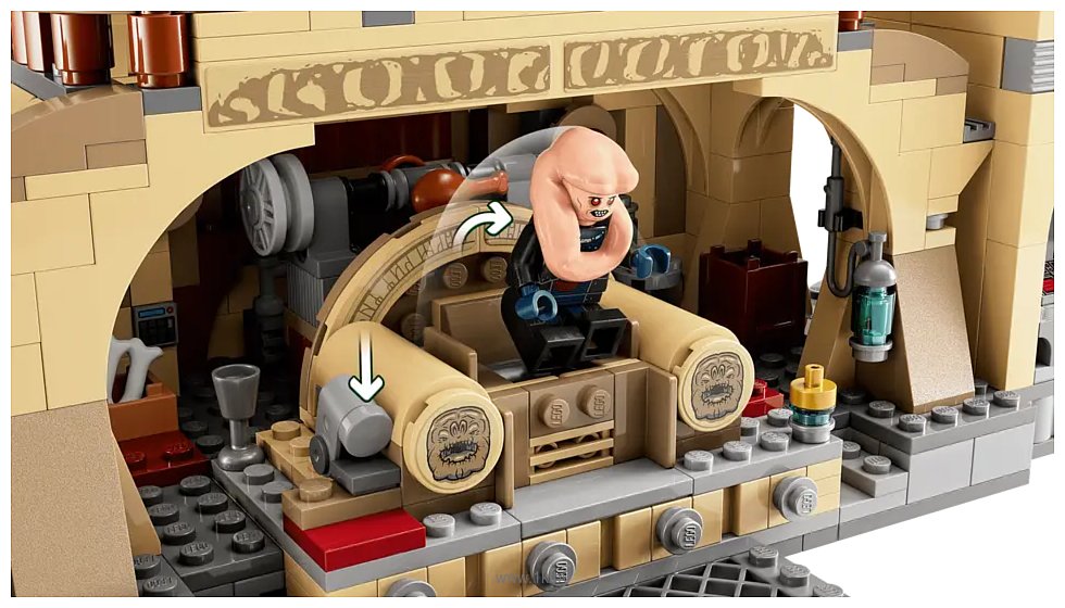 Фотографии LEGO Star Wars 75326 Тронный зал Бобы Фетта