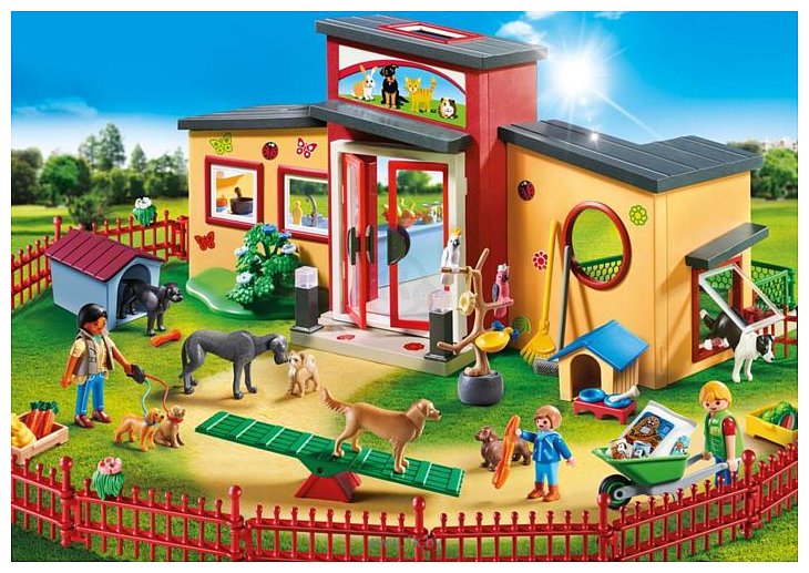 Фотографии Playmobil PM9275 Отель Tiny Paws Pet