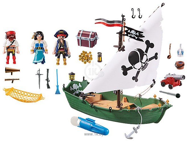 Фотографии Playmobil PM70151 Пиратский корабль