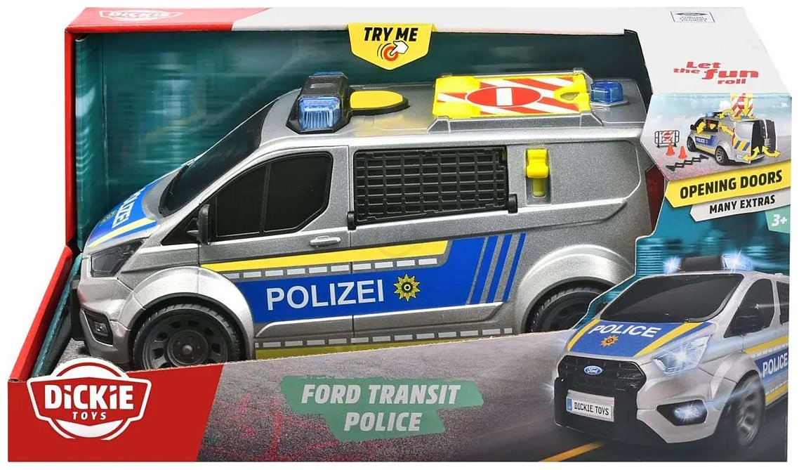 Фотографии DICKIE Полиция Ford Transit 3715013