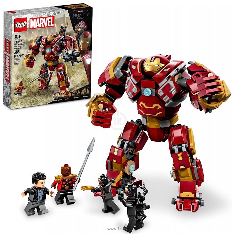 Фотографии LEGO Marvel Super Heroes 76247 Халкбастер: битва за Ваканду