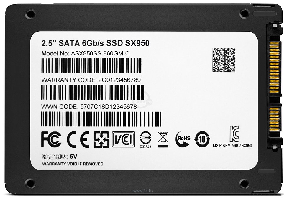 Фотографии ADATA XPG SX950 960GB (ASX950SS-960GM-C)