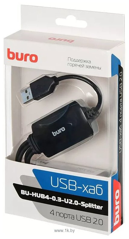 Фотографии Buro BU-HUB4-0.3-U2.0-Splitter