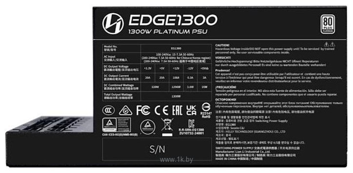 Фотографии Lian Li Edge 1300 G9P.EG1300.BE00.RU