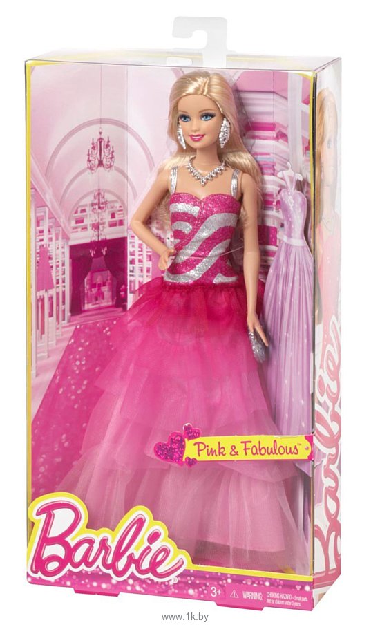 Фотографии Barbie Pink & Fabulous Ruffle Gown (BFW18)