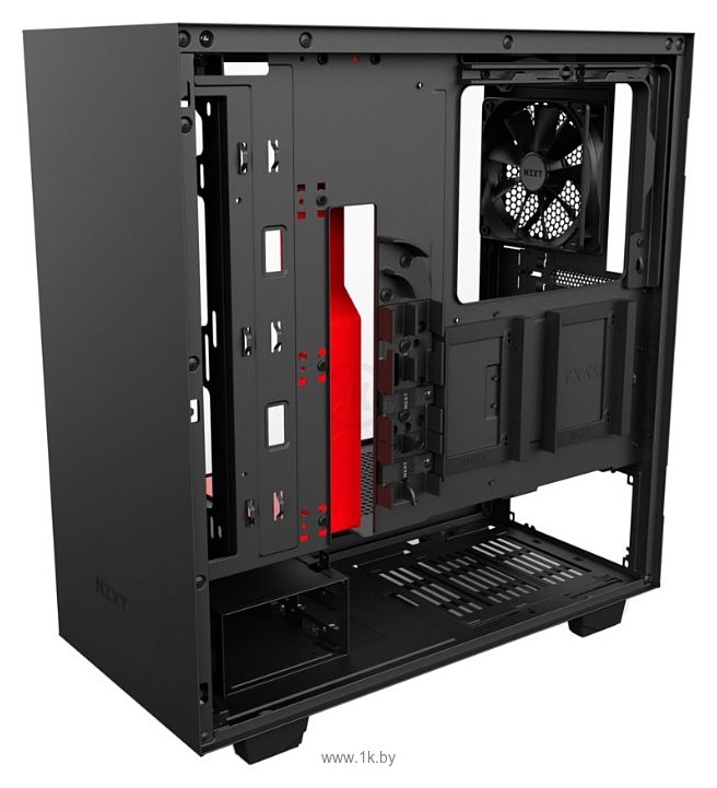 Фотографии NZXT H500 Black/red