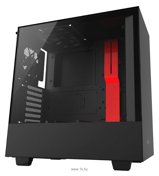 Фотографии NZXT H500 Black/red