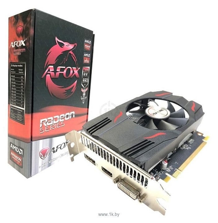 Фотографии AFOX Radeon RX 550 (512) 2 GB (AFRX550-2048D5H4)