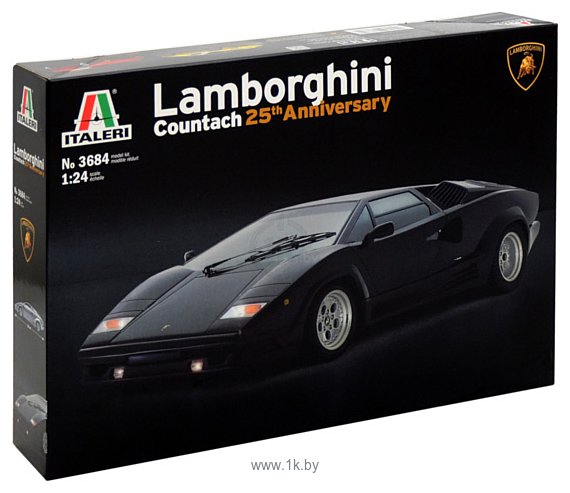 Фотографии Italeri 3684 Lamborghini Countach 25Th Anniversary