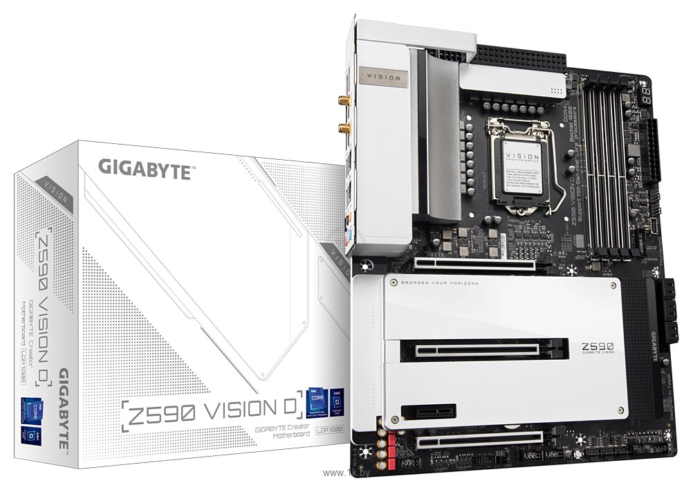 Фотографии GIGABYTE Z590 Vision D (rev. 1.0)