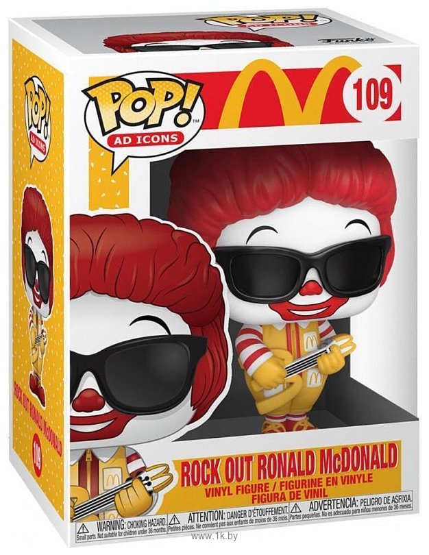Фотографии Funko POP! Ad Icons McDonalds Rock Out Ronald 52991