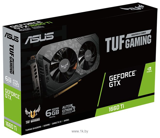 Фотографии ASUS TUF Gaming GeForce GTX 1660 Ti Evo 6GB GDDR6
