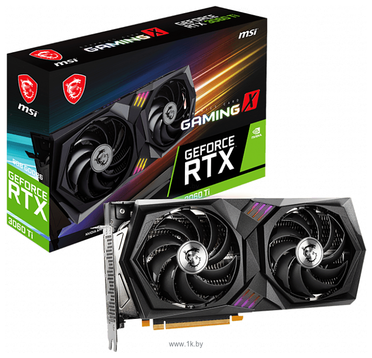 Фотографии MSI GeForce RTX 3060 Ti Gaming X 8G LHR