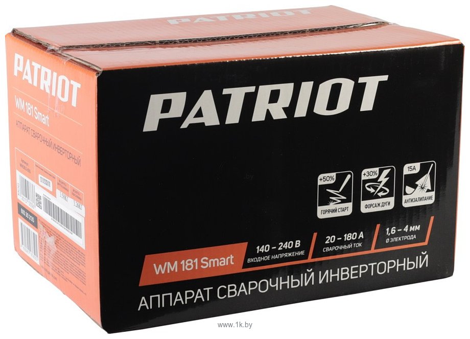 Фотографии Patriot WM 181 Smart