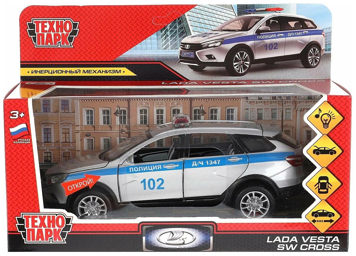 Фотографии Технопарк Lada Vesta SW Cross VESTASWCR-124SLPOL-GY