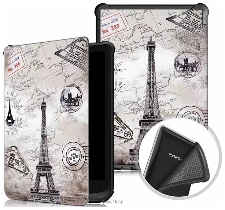 Фотографии JFK для PocketBook Touch HD 3/617/616/627/632/633/628/606/Colour/Touch Lux 4/Lux 3/Lux 5/Basic Lux 2/Basic 4 (eiffel tower)