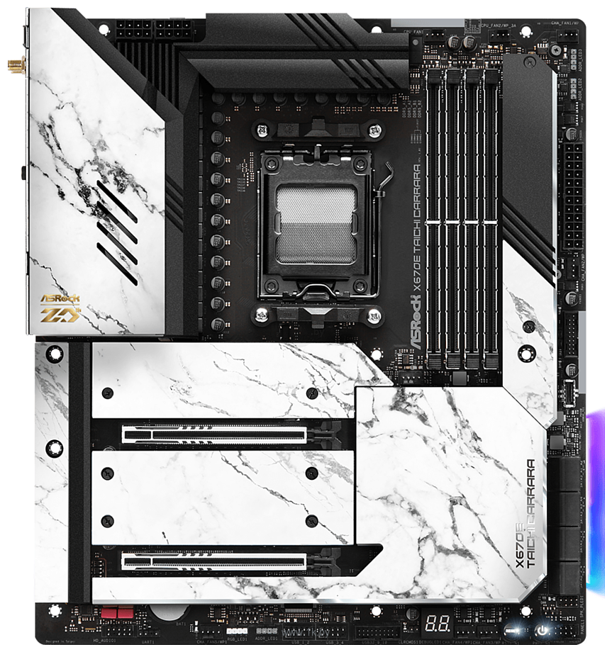 Фотографии ASRock X670E Taichi Carrara