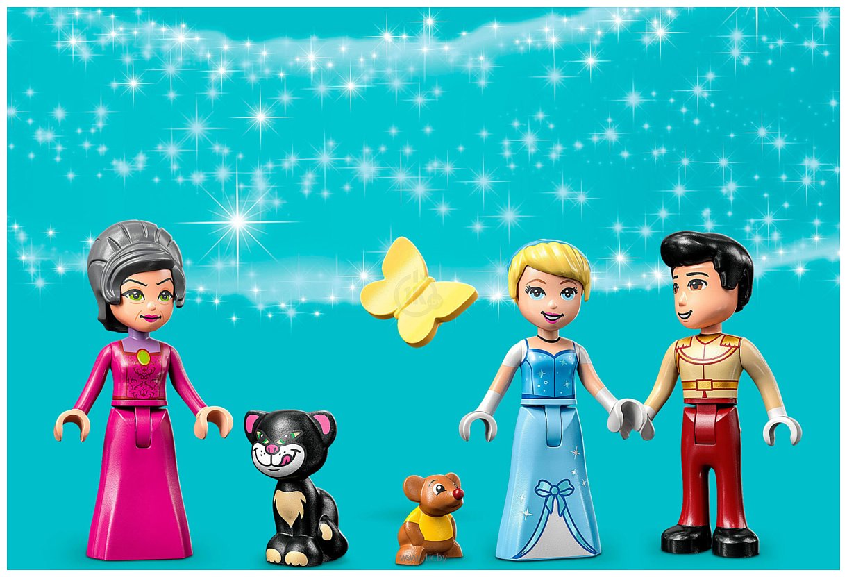 Фотографии LEGO Disney Princess 43206 Замок Золушки и Прекрасного принца