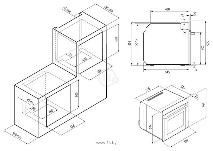 Фотографии Krona Adriano 60 WH + Calore 60 WH