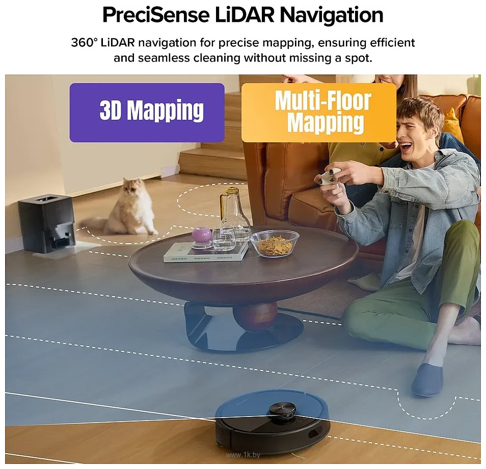 Фотографии Roborock Q7 TF+ черный Фотографии Roborock Q7 TF+ черный