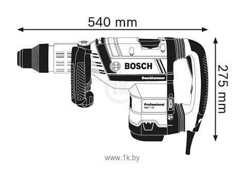 Фотографии Bosch GSH 7 VC Professional (0611322000)