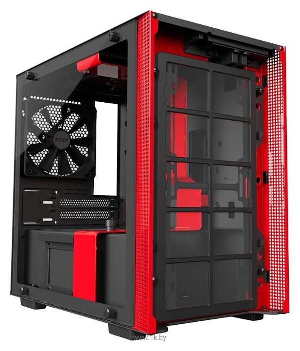 Фотографии NZXT H200 Black/red