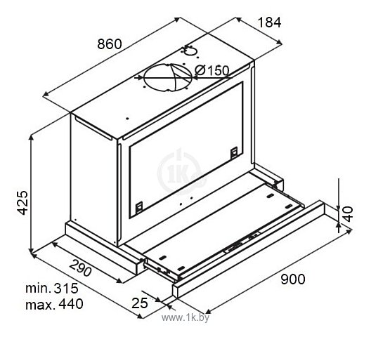 Фотографии Kuppersberg SLIMBOX 90 GW