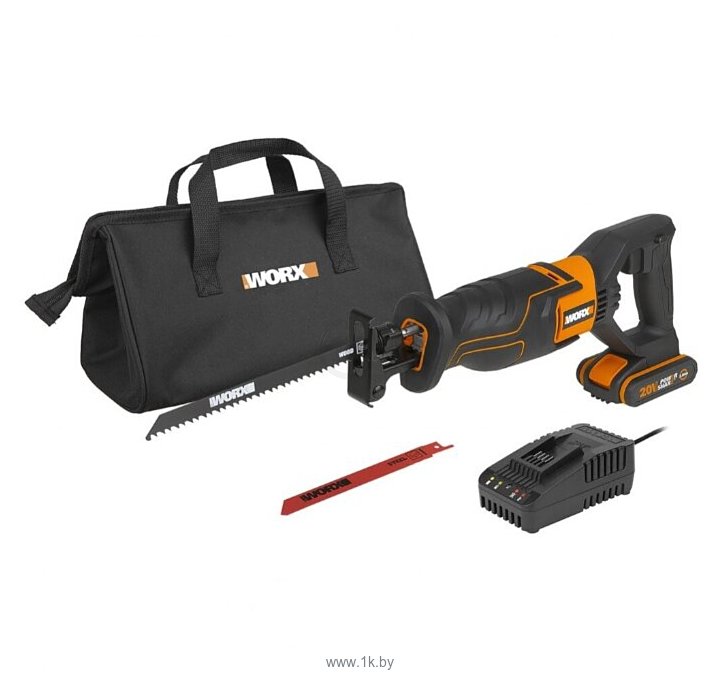 Фотографии Worx WX500 2.0Ач х1 сумка