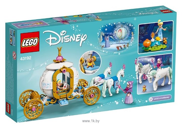 Фотографии LEGO Disney Princess 43192 Королевская карета Золушки