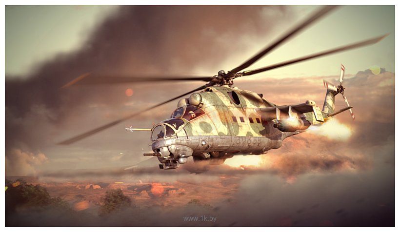Фотографии Italeri 35103 War Thunder Uh-1C & Mi-24D