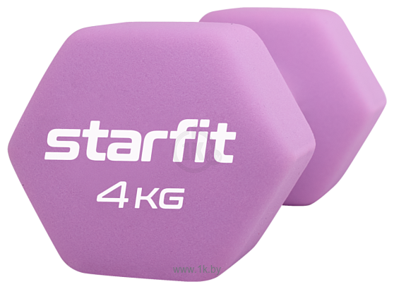 Фотографии Starfit DB-201 4 кг (фиолетовый пастель)