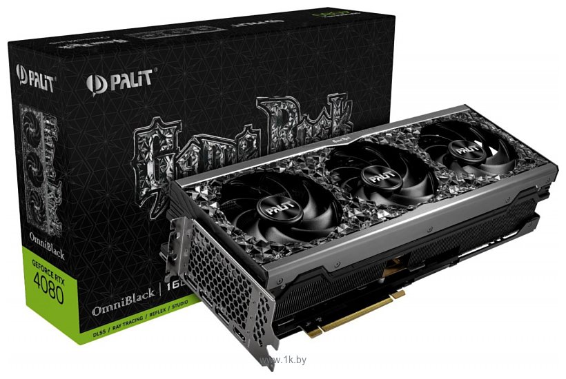 Фотографии Palit GeForce RTX 4080 GameRock 16GB (NED4080019T2-1030Q)