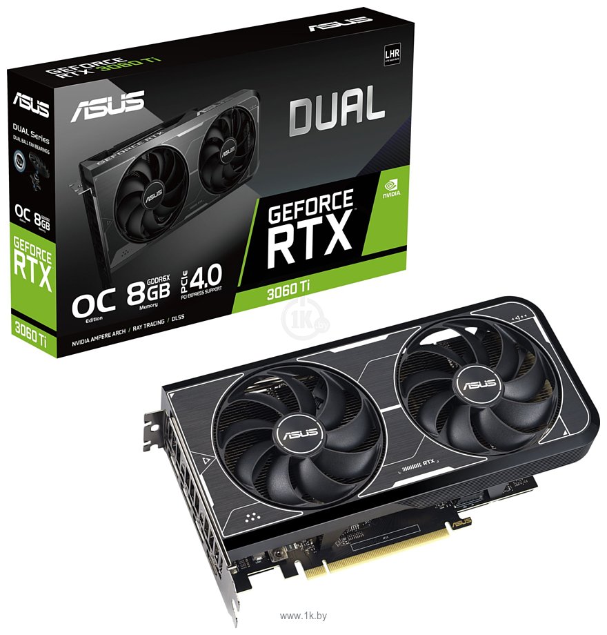 Фотографии ASUS Dual GeForce RTX 3060 Ti OC 8GB (DUAL-RTX3060TI-O8GD6X)